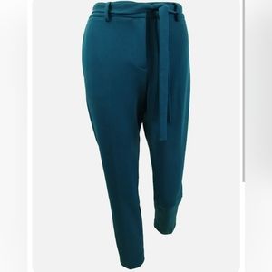 DKNY | Essex Ankle Pant | 8 | Teal | NWT
